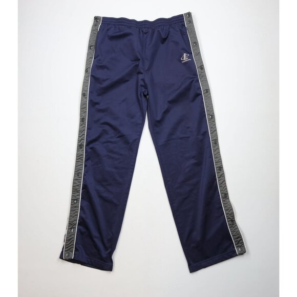 Vintage 90s Streetwear Mens XL Faded Color Block Tearaway Wide Leg Sweatpants